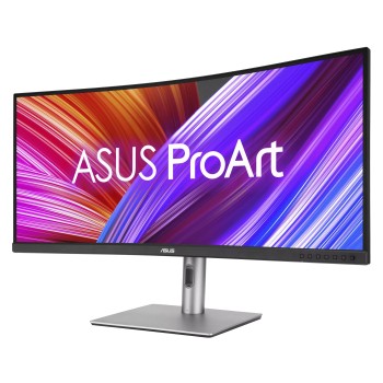 ASUS Monitor ProArt 34" UWQHD 60Hz IPS Curved 3800R ProColor USB Hub USB-C PD 96W DP Daisy-Chain RJ45 PA34VCNV