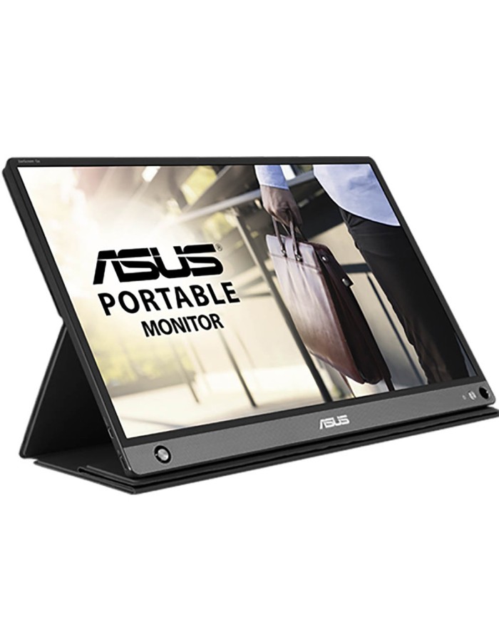 ASUS Monitor Portable ZenScreen GO 15.6" FHD IPS Built-in Battery Foldable Smart Case HDMI USB-C Speakers MB16AHP ASUS Monitor Portable ZenScreen GO 15.6" FHD IPS Built-in Battery Foldable Smart Case HDMI USB-C Speakers MB16AHP