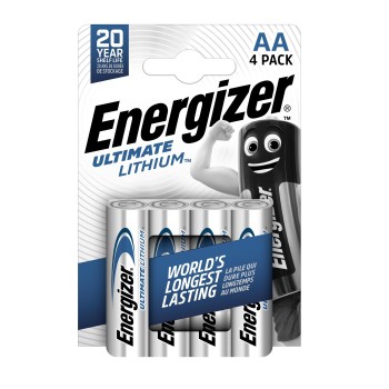 Energizer Batteries Lithium AA (4pcs) Ultimate Lithium