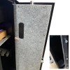 NETPRO Safe Box Gun Cabinet with Fingerprint, Code & Key 145x35x30cm NP-GSB
