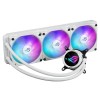 ASUS CPU Liquid Cooler ROG Strix Triple Premium ARGB GEN2 Fans Asetek Gen7 v2 Pump  2.1" IPS LCD Display LC III 360 ARGB LCD White