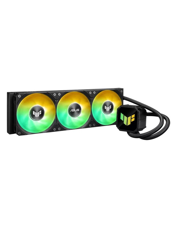 ASUS CPU Liquid Cooler TUF Gaming ARGB Pre-Installed Integrated Triple Fans LC III 360 ARGB