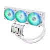 ASUS CPU Liquid Cooler MAX Gaming Triple Daisy-Chained Fans 2.4" IPS Display LC 360 ARGB LCD White ASUS CPU Liquid Cooler MAX Gaming Triple Daisy-Chained Fans 2.4" IPS Display LC 360 ARGB LCD White