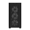 ASUS PC Case Gaming mATX Mesh Front Panel Tempered Glass Side Window 4x Pre-Installed ARGB Fans A21 PLUS Black