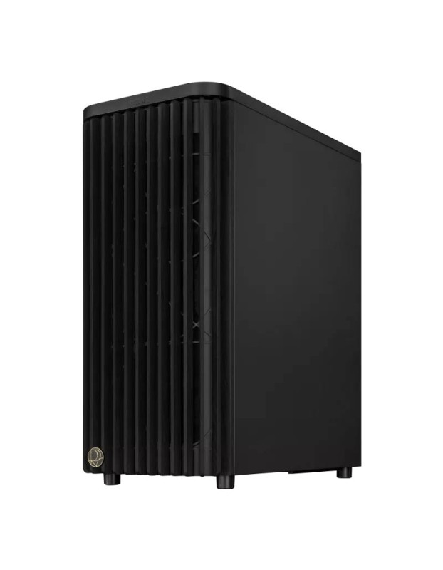ASUS PC Case ProArt ATX Ash Wood Front Panel Tempered Glass Side Panel 3x Pre-Installed Fans Type-C PA401 Wood Edition Black TG