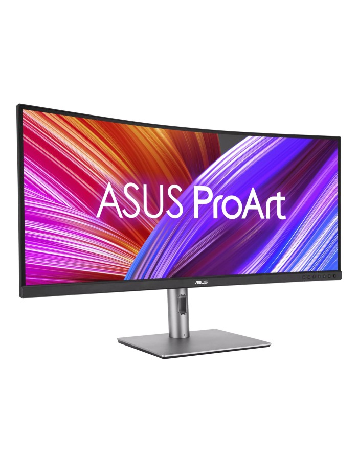 ASUS Monitor ProArt 34" UWQHD 60Hz IPS Curved 3800R ProColor USB Hub USB-C PD 96W DP Daisy-Chain RJ45 PA34VCNV ASUS Monitor ProArt 34" UWQHD 60Hz IPS Curved 3800R ProColor USB Hub USB-C PD 96W DP Daisy-Chain RJ45 PA34VCNV