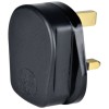 Mercury POWER Mains Plug UK 13A Fuse Rubber Black 429.627UK Mercury POWER Mains Plug UK 13A Fuse Rubber Black 429.627UK