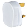 Mercury POWER Mains Plug UK 13A Fuse Rubber White 429.633UK Mercury POWER Mains Plug UK 13A Fuse Rubber White 429.633UK