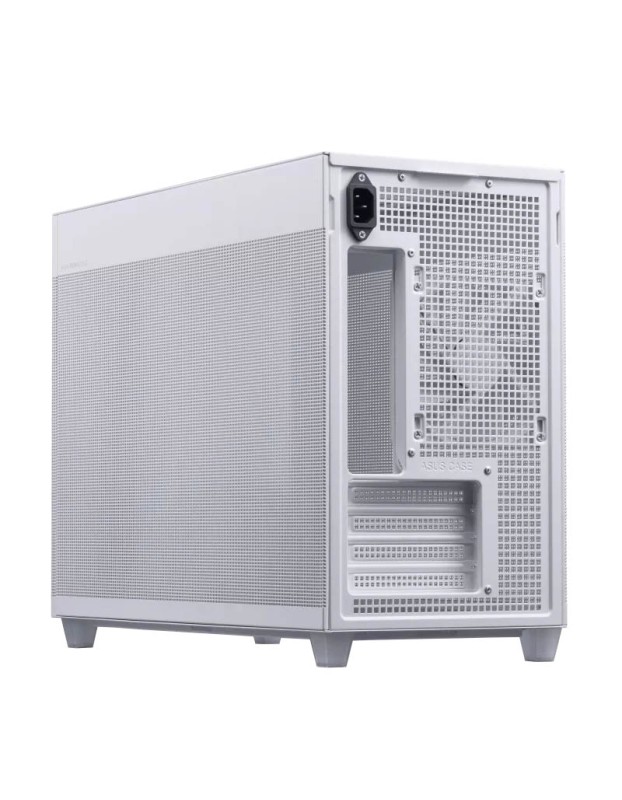 ASUS PC Case Prime mATX Quasi-Filter Mesh Tool-Free Side Panels 1x Pre-Installed Fan USB-C AP201 Mesh White ASUS PC Case Prime mATX Quasi-Filter Mesh Tool-Free Side Panels 1x Pre-Installed Fan USB-C AP201 Mesh White