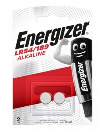 Energizer Batteries Alkaline LR54/AG10/189 (2pcs)