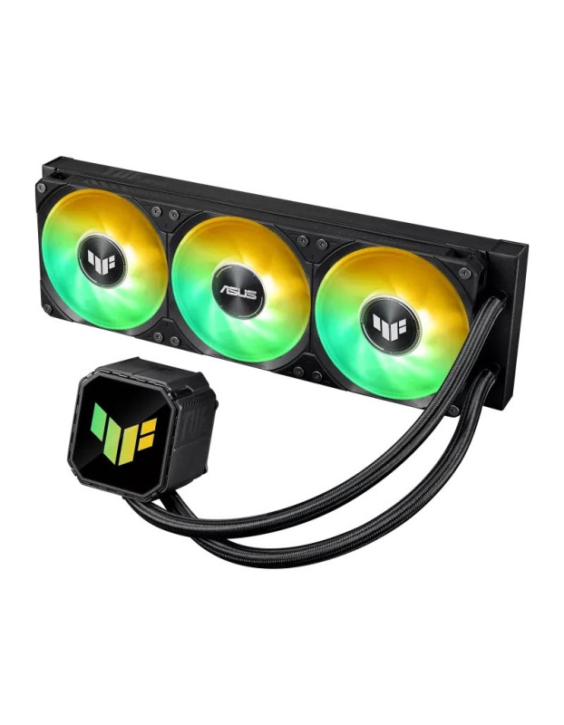 ASUS CPU Liquid Cooler TUF Gaming ARGB Pre-Installed Integrated Triple Fans LC III 360 ARGB