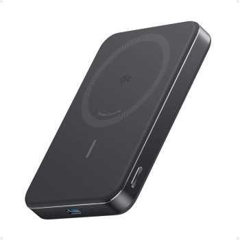 Anker Mobile Powerbank Wireless 10000 15W Ultra Slim Qi2 MagGo Black