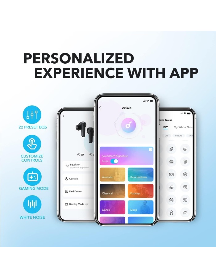 Anker Soundcore TWS Earphones P20i LightBlue Anker Soundcore TWS Earphones P20i LightBlue