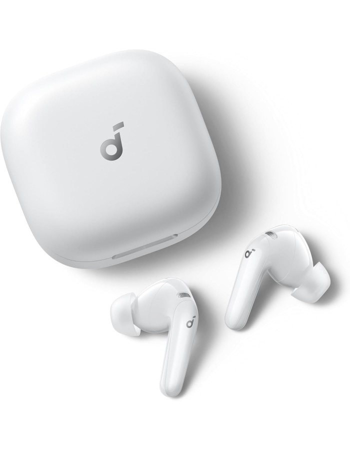 Anker Soundcore TWS Earphones R60i NC HiRes Audio , Translation Earbuds, 50H Playtime White