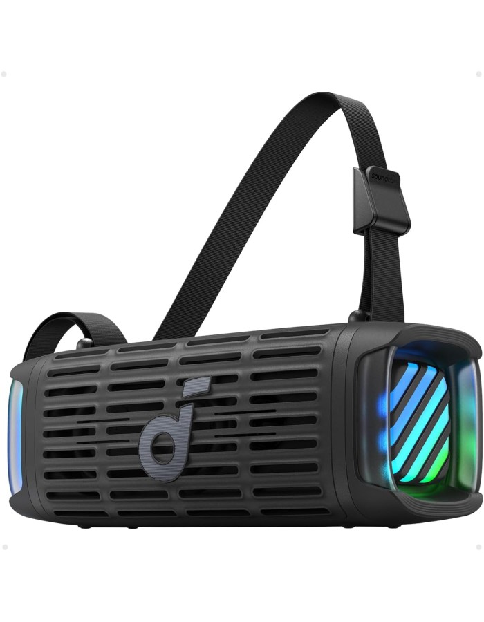 Anker Soundcore Speaker Boom 3i ,IP68 Waterproof, Floating Playback, Saltwater-Resistant, Bluetooth 5.3 Black Anker Soundcore Speaker Boom 3i ,IP68 Waterproof, Floating Playback, Saltwater-Resistant, Bluetooth 5.3 Black
