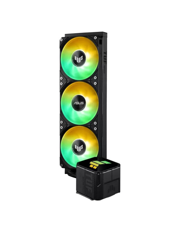 ASUS CPU Liquid Cooler TUF Gaming ARGB Pre-Installed Integrated Triple Fans LC III 360 ARGB