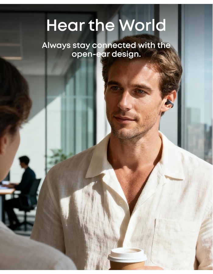 Anker Soundcore TWS Earphones Open Air AeroClip Black Anker Soundcore TWS Earphones Open Air AeroClip Black