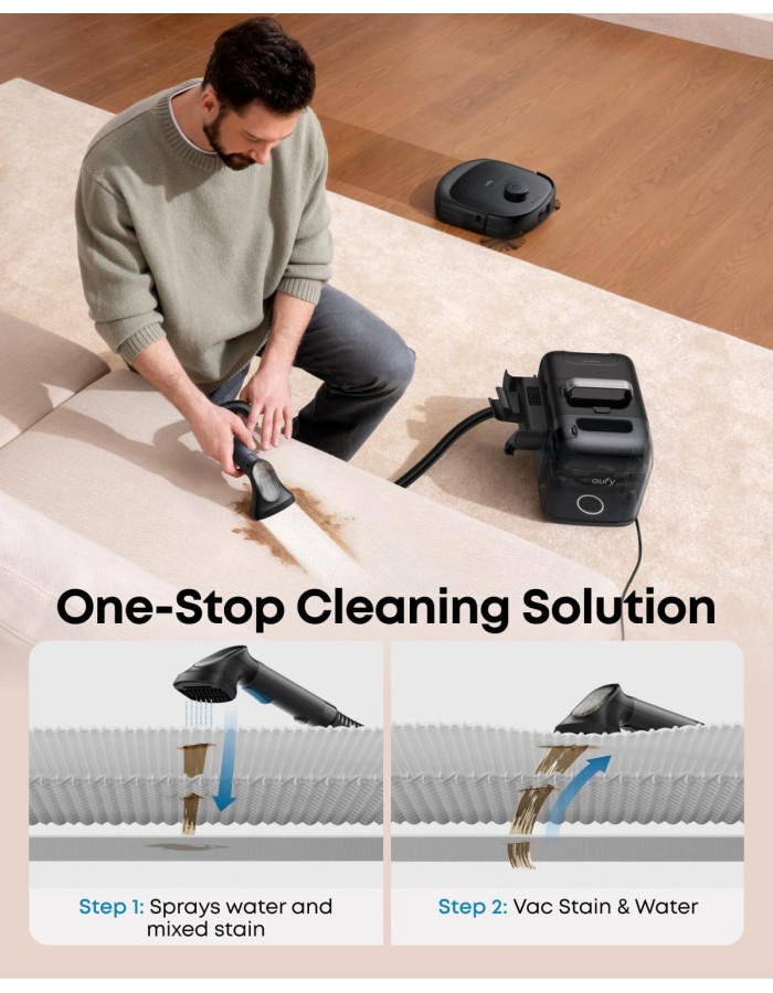 Anker Eufy Robot Vacuum Omni E28 with FlexiOne Portable Deep Cleaner Anker Eufy Robot Vacuum Omni E28 with FlexiOne Portable Deep Cleaner