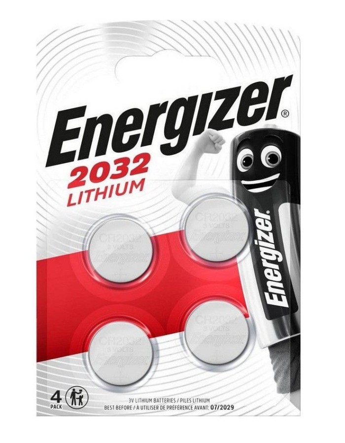 Energizer Batteries Lithium CR2032 (4pcs)