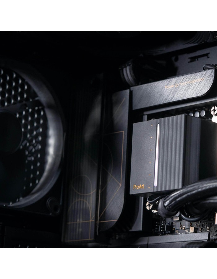 ASUS CPU Liquid Cooler ProArt Triple Alphacool Apex Stealth Triple Fans Illuminated System Status Meter LC 360 Black ASUS CPU Liquid Cooler ProArt Triple Alphacool Apex Stealth Triple Fans Illuminated System Status Meter LC 360 Black