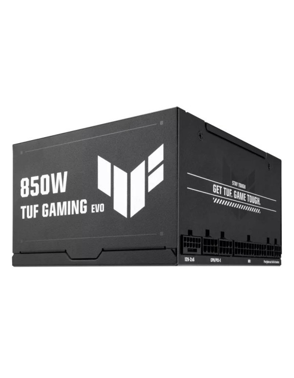 ASUS Power Supply TUF Gaming 80 PLUS Gold Fully Modular ATX 3.1 PCIe 5.1 Military Grade 850W Gold EVO Black