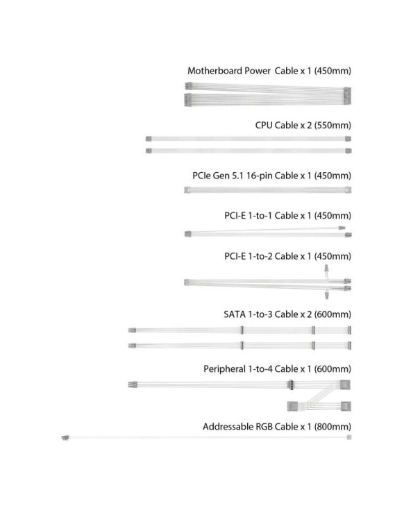 ASUS Power Supply ROG LOKI 80 PLUS Platinum Fully Modular ATX 3.0 PCIe 5.0 SFX-L 850W Platinum White Edition ASUS Power Supply ROG LOKI 80 PLUS Platinum Fully Modular ATX 3.0 PCIe 5.0 SFX-L 850W Platinum White Edition