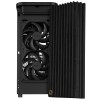 ASUS PC Case ProArt ATX Ash Wood Front Panel Tempered Glass Side Panel 3x Pre-Installed Fans Type-C PA401 Wood Edition Black TG