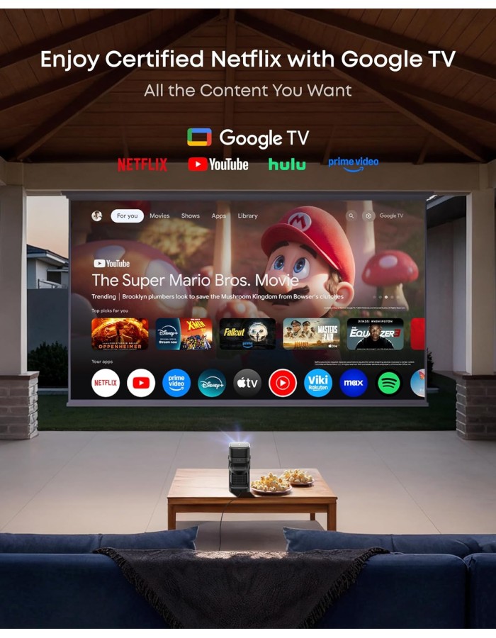 Anker Nebula PX P1 Mini Portable Android 1080p Projector 650 ANSI Anker Nebula PX P1 Mini Portable Android 1080p Projector 650 ANSI