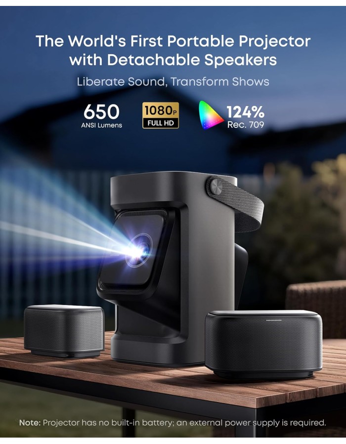 Anker Nebula PX P1 Mini Portable Android 1080p Projector 650 ANSI Anker Nebula PX P1 Mini Portable Android 1080p Projector 650 ANSI