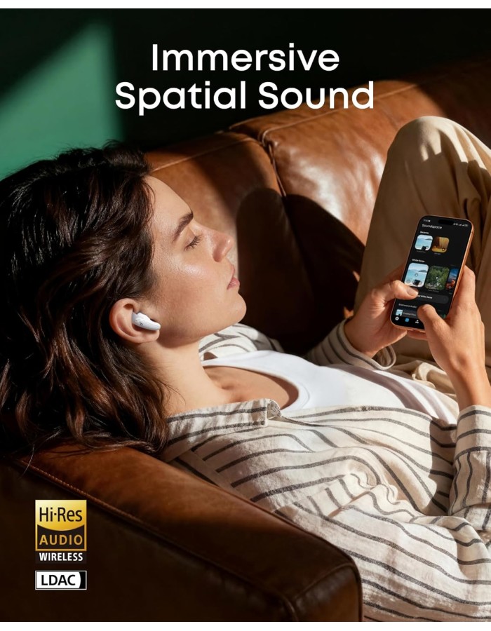 Anker Soundcore TWS Earphones ANC LDAC HiRes Audio , AI Translation Liberty Buds White Anker Soundcore TWS Earphones ANC LDAC HiRes Audio , AI Translation Liberty Buds White