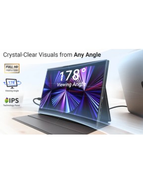 MINIX SF10T 10.5" sRGB Portable Monitor Dual USB-C