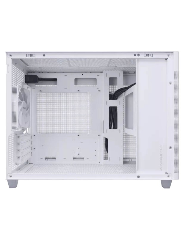 ASUS PC Case Prime mATX Quasi-Filter Mesh Tool-Free Side Panels 1x Pre-Installed Fan USB-C AP201 Mesh White ASUS PC Case Prime mATX Quasi-Filter Mesh Tool-Free Side Panels 1x Pre-Installed Fan USB-C AP201 Mesh White