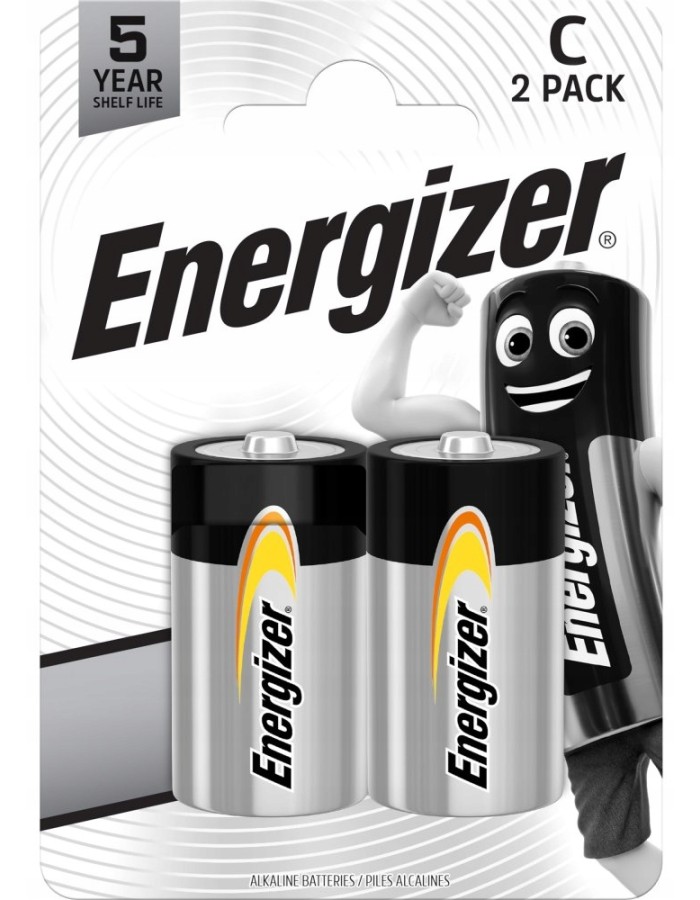 Energizer Batteries Alkaline C (2pcs) Alkaline Everyday Energizer Batteries Alkaline C (2pcs) Alkaline Everyday