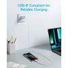 Anker Mobile Cable USB-C to USB-C 0.9m 322 Black Anker Mobile Cable USB-C to USB-C 0.9m 322 Black