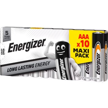 Energizer Batteries Alkaline AAA (10pcs) Alkaline Everyday