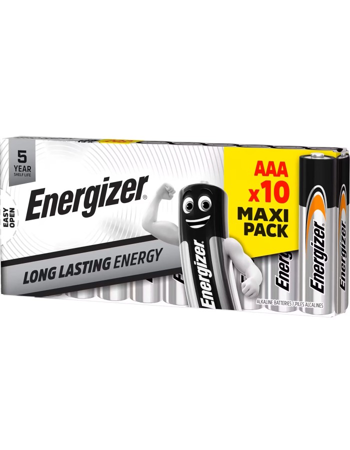 Energizer Batteries Alkaline AAA (10pcs) Alkaline Everyday Energizer Batteries Alkaline AAA (10pcs) Alkaline Everyday