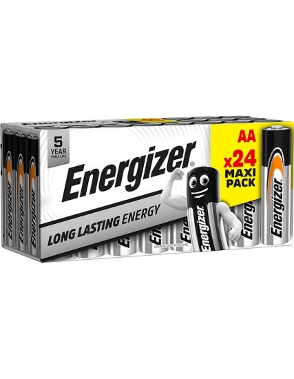 Energizer Batteries Alkaline AA (24pcs) Alkaline Everyday