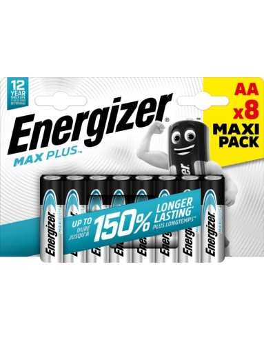 Energizer Batteries Alkaline AA (8pcs) Alkaline MAX Plus