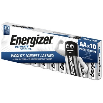 Energizer Batteries Lithium AA (10pcs) Ultimate Lithium