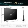 Hisense 50A6Q 50'' 4K Smart LED TV
