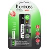 Uniross UCU001B USB Compact Mini Charger with 2x AAA 600 Batteries