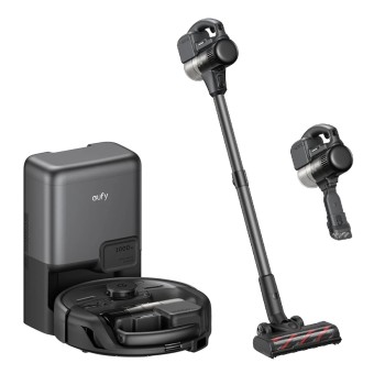 Anker Eufy RoboVac E20 3-in-1 Robot Vacuum Cleaner With Self Emptying Station + Stick + Handheld
