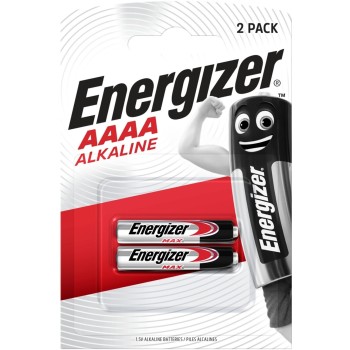 Energizer Batteries Alkaline AAAA (2pcs)