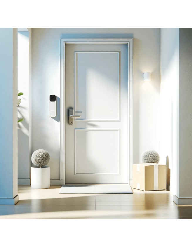 WOOX Video Doorbell & Chime 3MP R4331 White