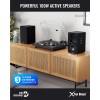 Majority Speakers Active D100X 100W 5'' 3-Way BT/USB/HDMI/DSP/Phono Black (pair)
