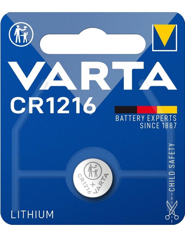Varta Lithium CR1216 Button Battery (1pc)