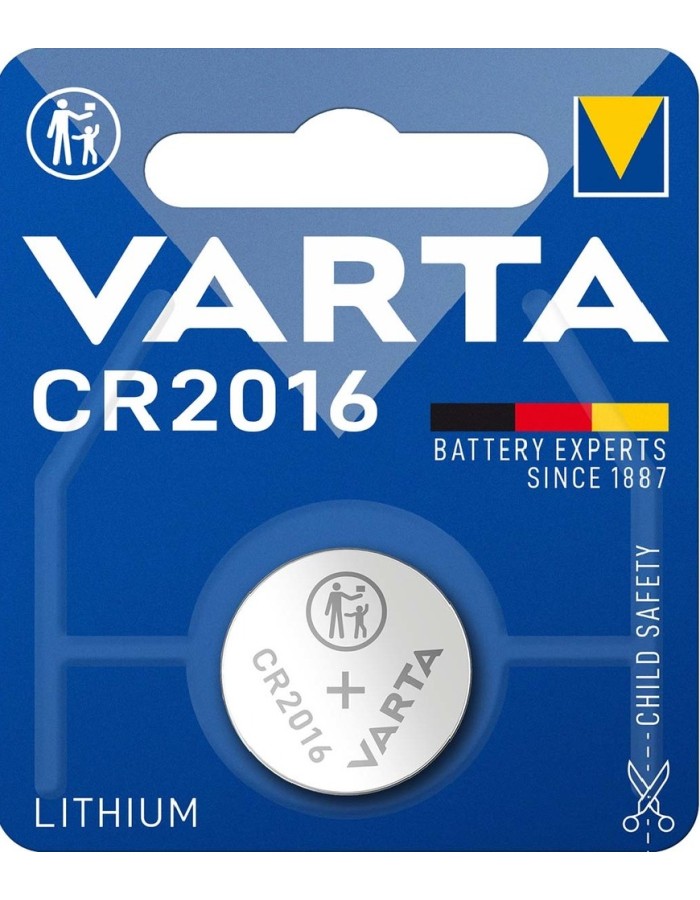 Varta Lithium CR2016 Button Battery (1pc)