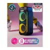 Majority Speakers Portable Karaoke PULSE P2 120W 2x6.5'' Wired Mic BT/USB/RGB UK