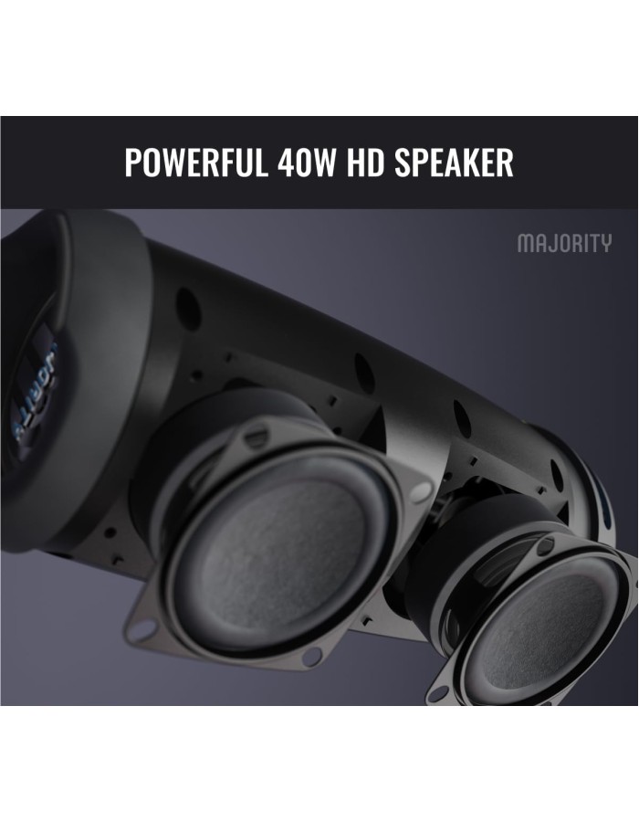 Majority Portable Speakers Move 3 IPX67 40W USB/AUX/SD/RGB UK