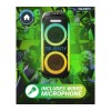 Majority Speakers Portable Karaoke PULSE P2 120W 2x6.5'' Wired Mic BT/USB/RGB UK